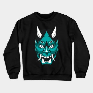 Blue Hannya Crewneck Sweatshirt